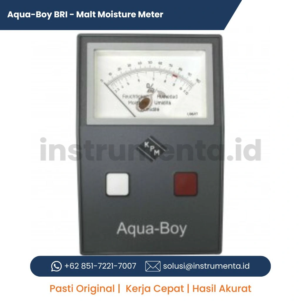 Distributor Aqua-Boy BRI KPM Germany Malt Moisture Meter Alat Ukur Kadar Air Malt dan Grain Portable
